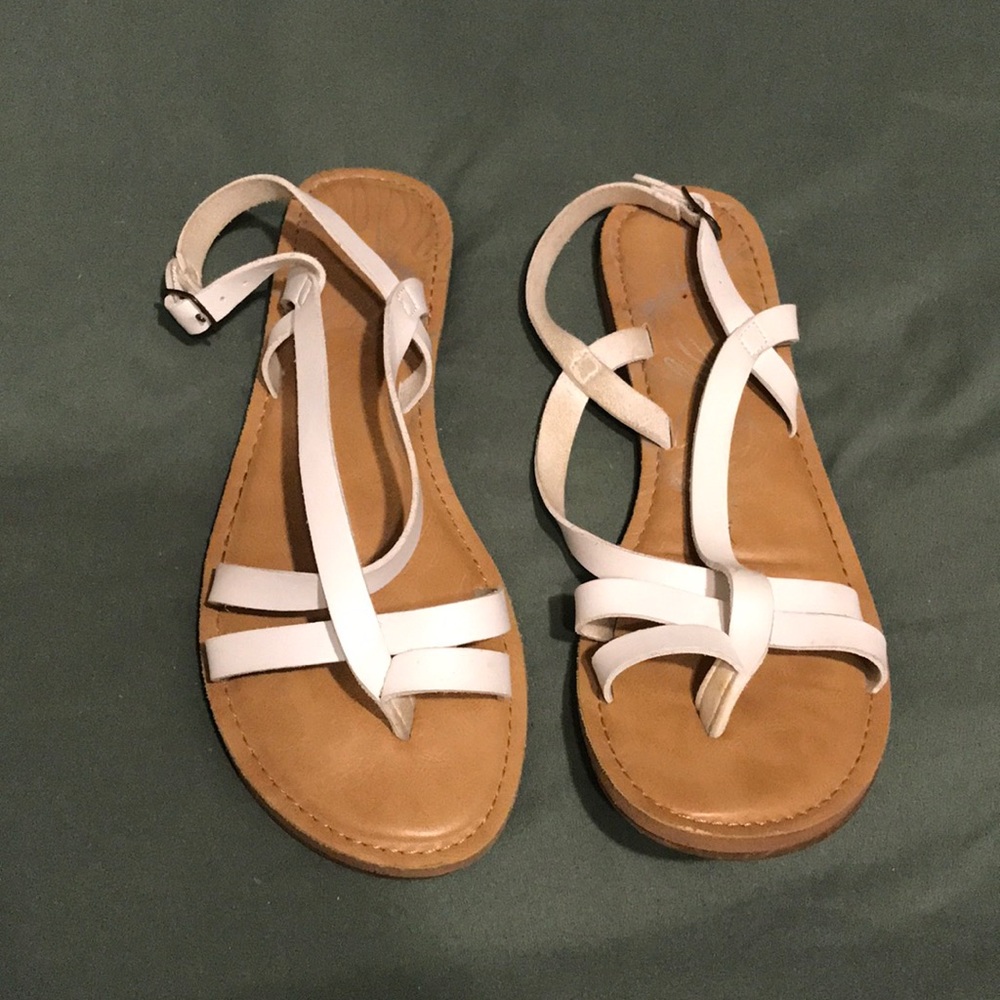 White Sandals